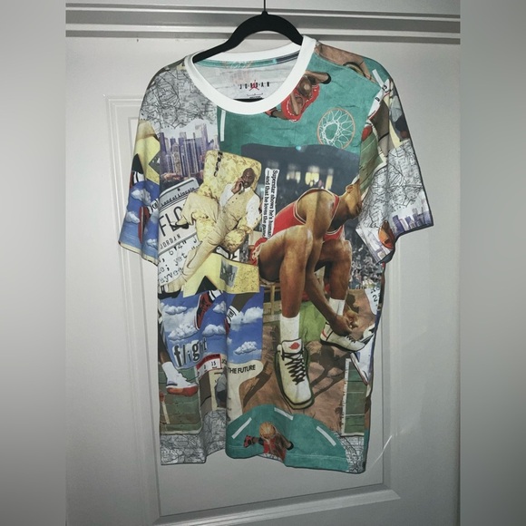Men's Jordan Graphic T-shirt Size Large - Picture 1 of 7